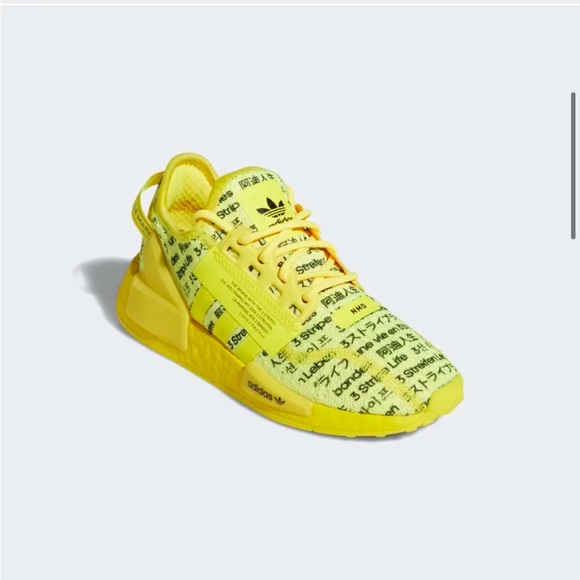 NWT Adidas NMD V2 in beam yellow - Picture 4 of 10